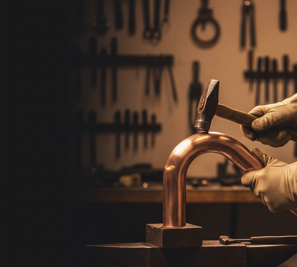 Formado y moldeado del cobre