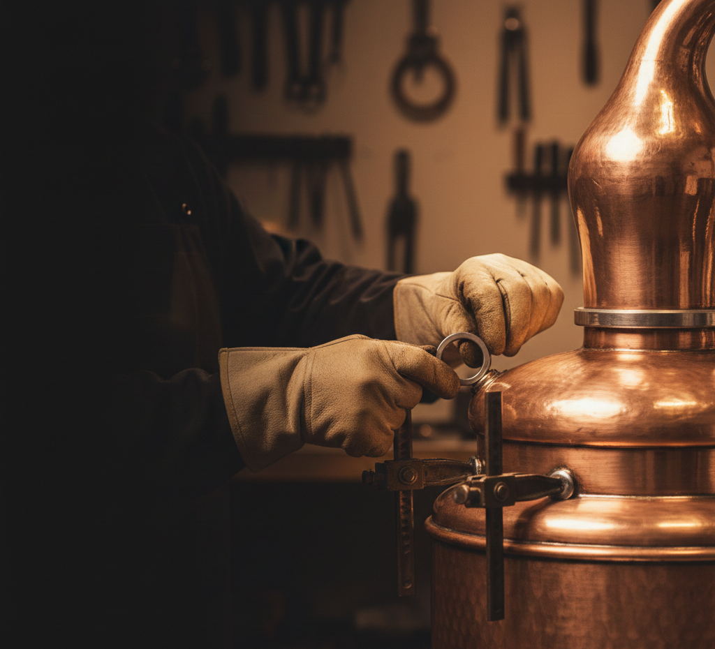 Ensamble del alambique